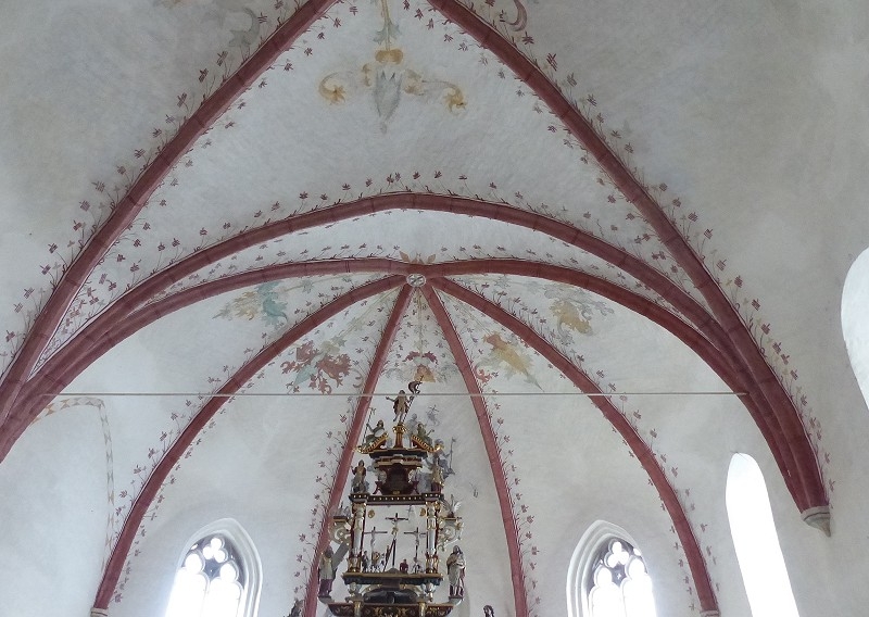 Berne, St. Aegidius, Gewölbe