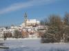 BÖBLINGEN > Stadtgarten - Blick über den Oberen See zum Schlossberg mit Stadtkirche BÖBLINGEN > Stadtgarten - Blick über den Oberen See zum Schlossberg mit Stadtkirche