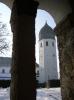 CHIEMSEE > Winter > Fraueninsel > Kloster Frauenwörth > Blick von der Torhalle CHIEMSEE > Winter > Fraueninsel > Kloster Frauenwörth > Blick von der Torhalle