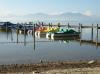 LAMBACH bei Seebruck > Bootsanlegestelle am Campingplatz LAMBACH bei Seebruck > Bootsanlegestelle am Campingplatz
