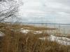 CHIEMSEE > Winterende  > Schilfgürtel > Blick zur Herreninsel