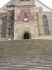 SCHWÄBISCH HALL > Michaelskirche > Große Treppe mit Kirchenportal- SCHWÄBISCH HALL > Michaelskirche > Große Treppe mit Kirchenportal-