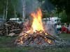 DÜBENER HEIDE > Campingplatz Pressel - Lagerfeuer