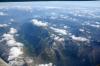 Luftbild über den Tauern > Flug Stuttgart-Graz
