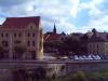 BERNBURG > Stadtansicht, von der Brücke aus