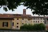 LUCCA > Stadtmauer > Weg zwischen Bastion S. Paolino und S. Maria > Blick zum Kirchturm S. Romano