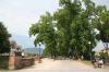 LUCCA > Stadtmauer - Weg zwischen den Bastionen S. Maria und Colombano - Blick zurück