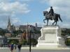 H:Budapest>Parlament>Andrássy-Denkmal neu2