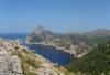 HALBINSEL FORMENTOR > Mirador de la Creueta > Blick auf Los Farollones und Insel Colomer