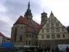 STUTTGART > Schillerplatz mit Fruchtkasten und Stiftskirche