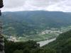 NIEDERÖSTERREICH > Wachau > Burgruine Aggstein > Blick über die Wachau NIEDERÖSTERREICH > Wachau > Burgruine Aggstein > Blick über die Wachau