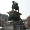 MILANO > Piazza del Duomo > Denkmal > Reiterstatue König Vittorio Emanuele II. MILANO > Piazza del Duomo > Denkmal > Reiterstatue König Vittorio Emanuele II.