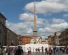 ROMA > Piazza Navona > Obelisk am Vierströmebrunnen