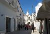 ANACAPRI > Via Giuseppe Orlandi > Supermarktblick zur Chiesa San Michele