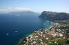 ANACAPRI > Ausblick zur Halbinsel Sorrent und auf Marina Grande