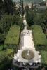 TIVOLI > Villa d'Este > Park > 004n26 - Mittelachse Blick vom Dreifußbrunnen