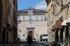 CASTEL GANDOLFO > Strada Provinciale mit Blick zum Papstpalast