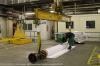 TULLIS RUSSELL - Papermakers in Glenrothes > Walzenkern einer Papierrolle TULLIS RUSSELL - Papermakers in Glenrothes > Walzenkern einer Papierrolle