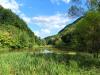 H:Lillafüred>Forellenhof>Blick vom oberen Teich H:Lillafüred>Forellenhof>Blick vom oberen Teich
