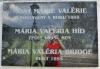 H:Esztergom>Valeriebrücke>Gedenktafel1 H:Esztergom>Valeriebrücke>Gedenktafel1