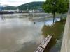 D:Wörth>Hochwasser2013>Blick über die Schutzmauer zu Berg D:Wörth>Hochwasser2013>Blick über die Schutzmauer zu Berg