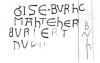 D:Bayern>Wildenburg>Torturm>inneres Portal>Inschrift links1 D:Bayern>Wildenburg>Torturm>inneres Portal>Inschrift links1