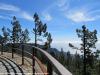 MIRADOR DE CHIMAGUE > Blick zum Bergrücken MIRADOR DE CHIMAGUE > Blick zum Bergrücken