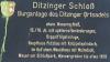 DITZINGEN > Ditzinger Schloss - Infotafel