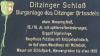 DITZINGEN > Ditzinger Schloss - Infotafel DITZINGEN > Ditzinger Schloss - Infotafel