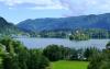 Sloveniern > Bled > Insel auf dem See mit Kirche Maria Himmelfahrt