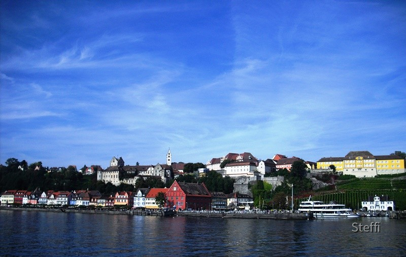 Meersburg vom Schiff aus