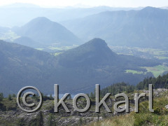 Blick vom Loser auf den Altausseersee