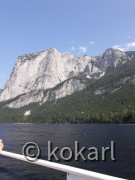 Bootsfahrt auf dem Altauseersee