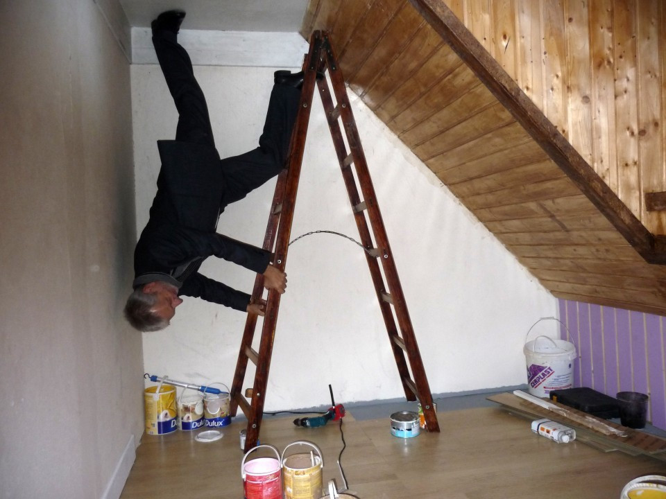 Terfens Haus steht Kopf
