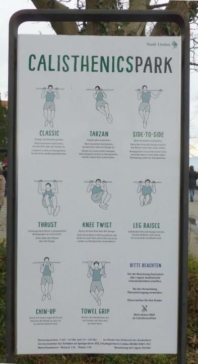 Lindau>Calisthenicspark>Schild