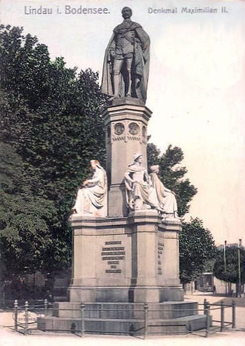 Lindau>Denkmal Maximilian II.