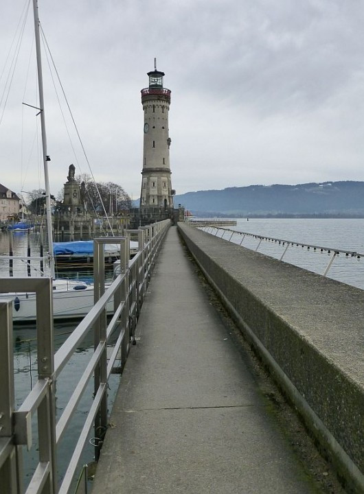 Lindau>Hafen>neuer Leuchtturm