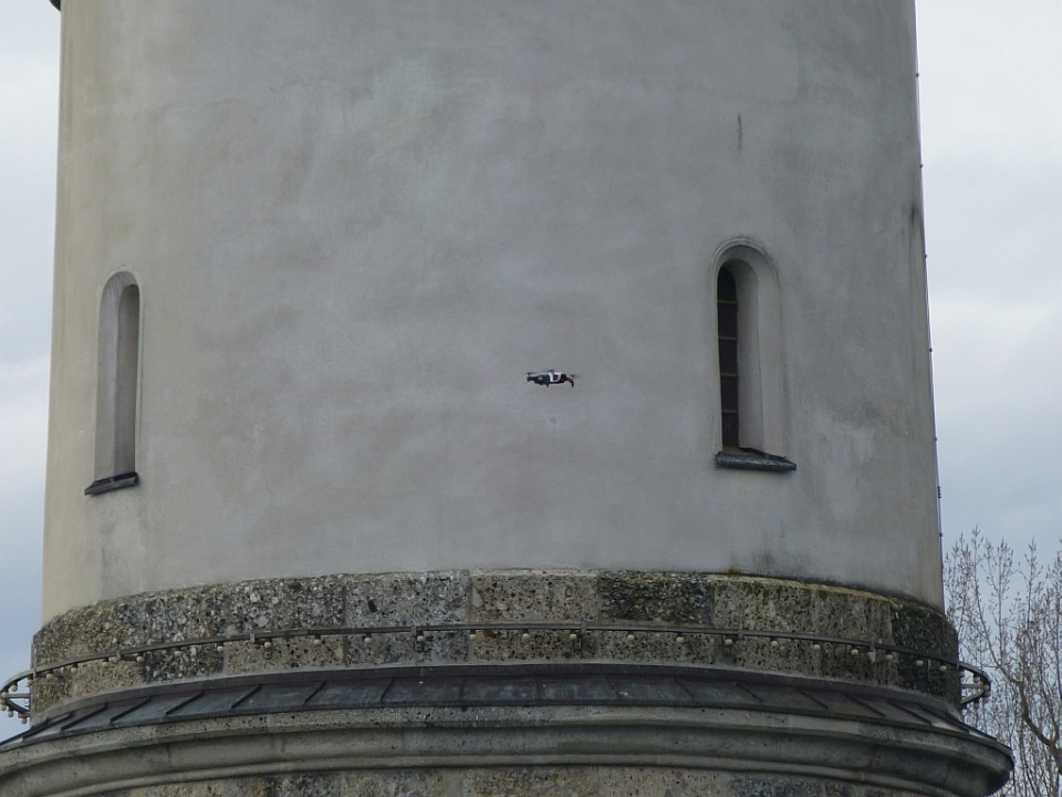 Lindau>Hafen>neuer Leuchtturm mit Drohne