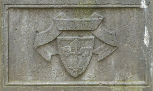 Lindau>Kinderbrunnen>Stadtwappen mit Jahreszahl