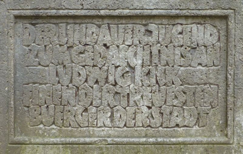 Lindau>Kinderbrunnen>Erinnerung an Ludwig Kick