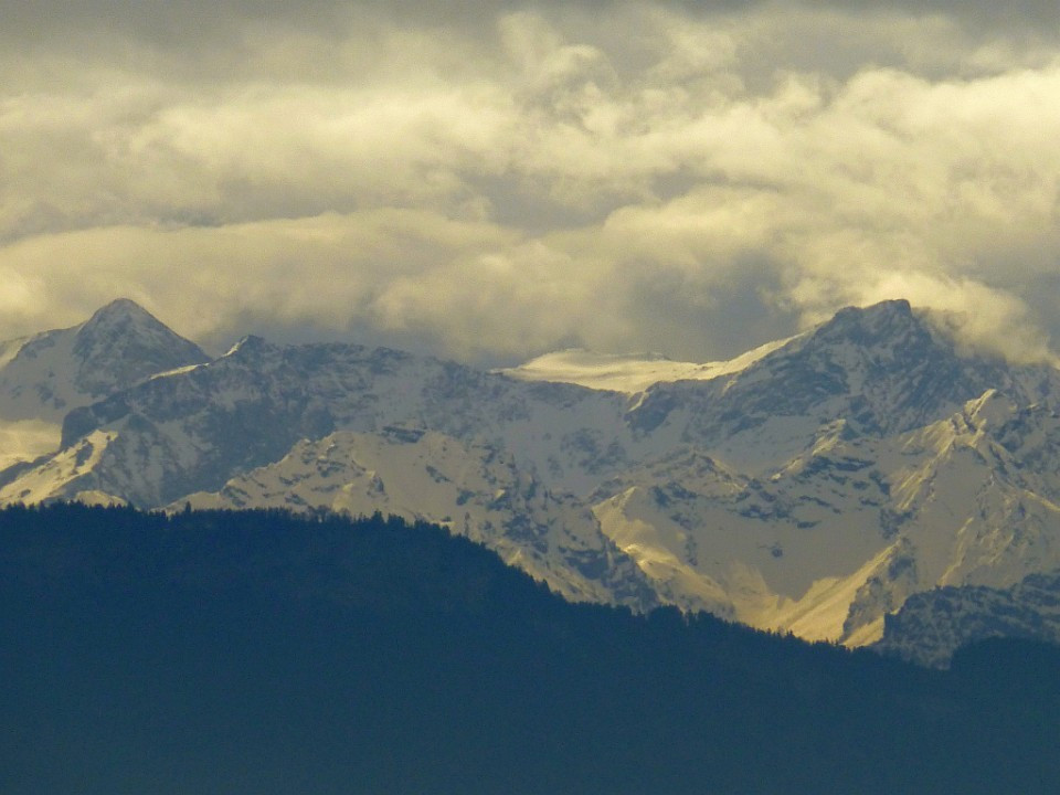 Lindau>Blick zu den Alpen
