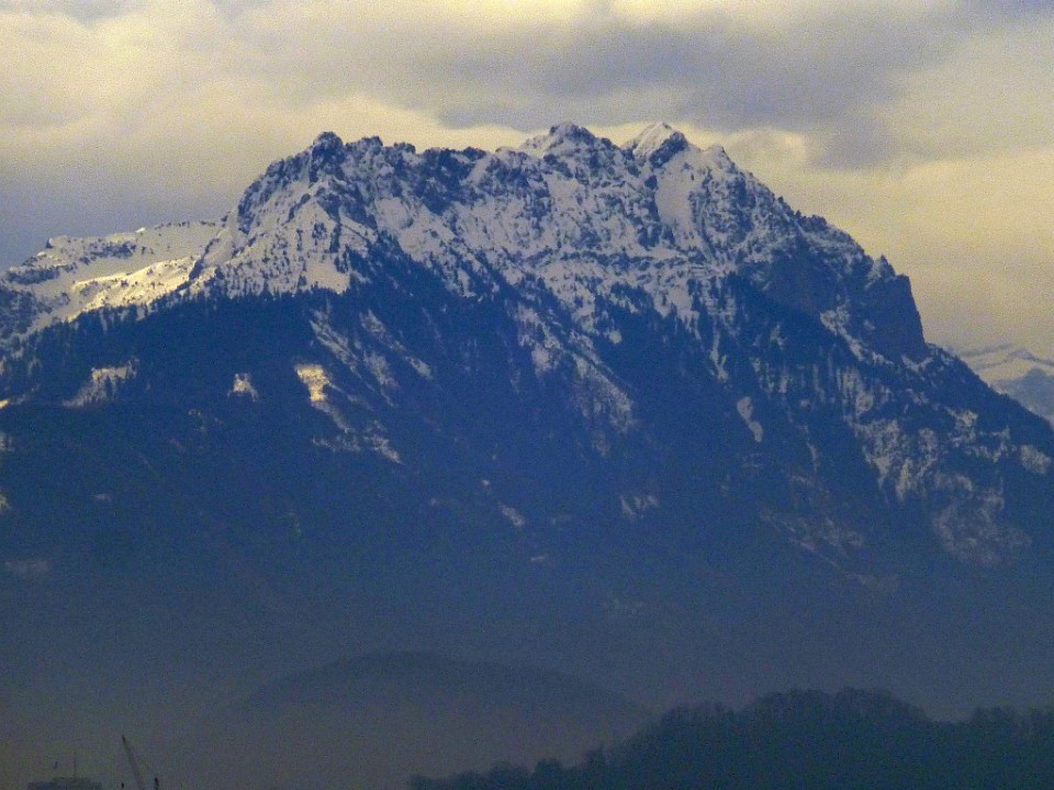 Lindau>Blick zu den Alpen