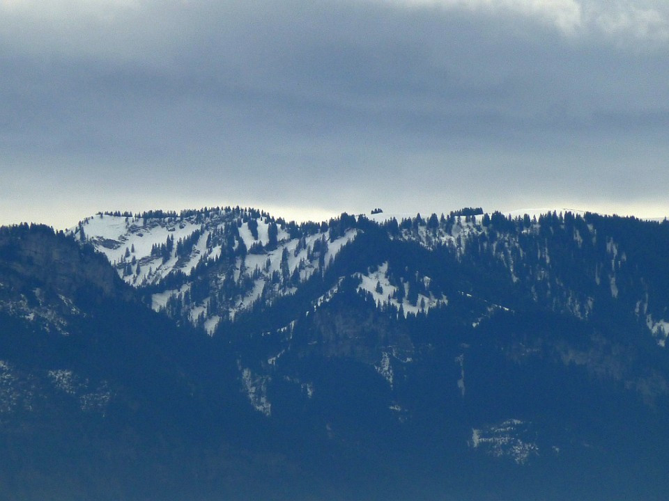 Lindau>Blick zu den Alpen