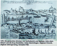 Kreisverkehr bei Aitrach