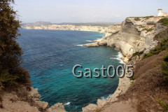 Steilküste bei Bonifacio