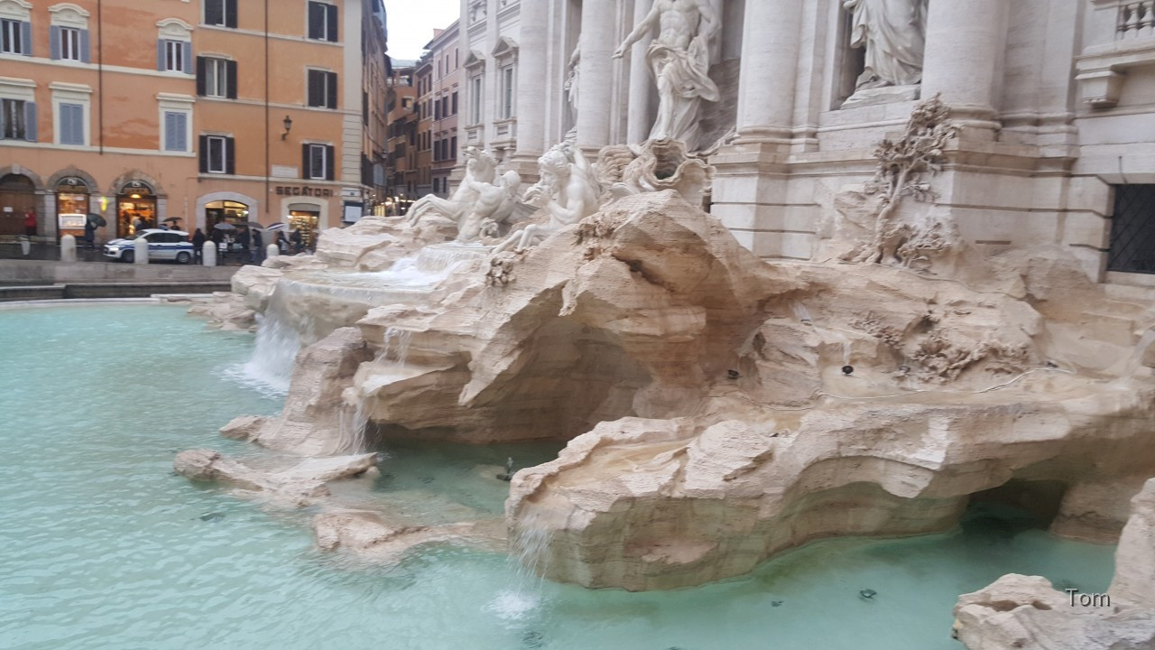 Rom- Der Trevi Brunnen