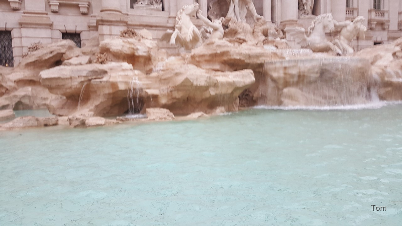 Rom- Der Trevi Brunnen