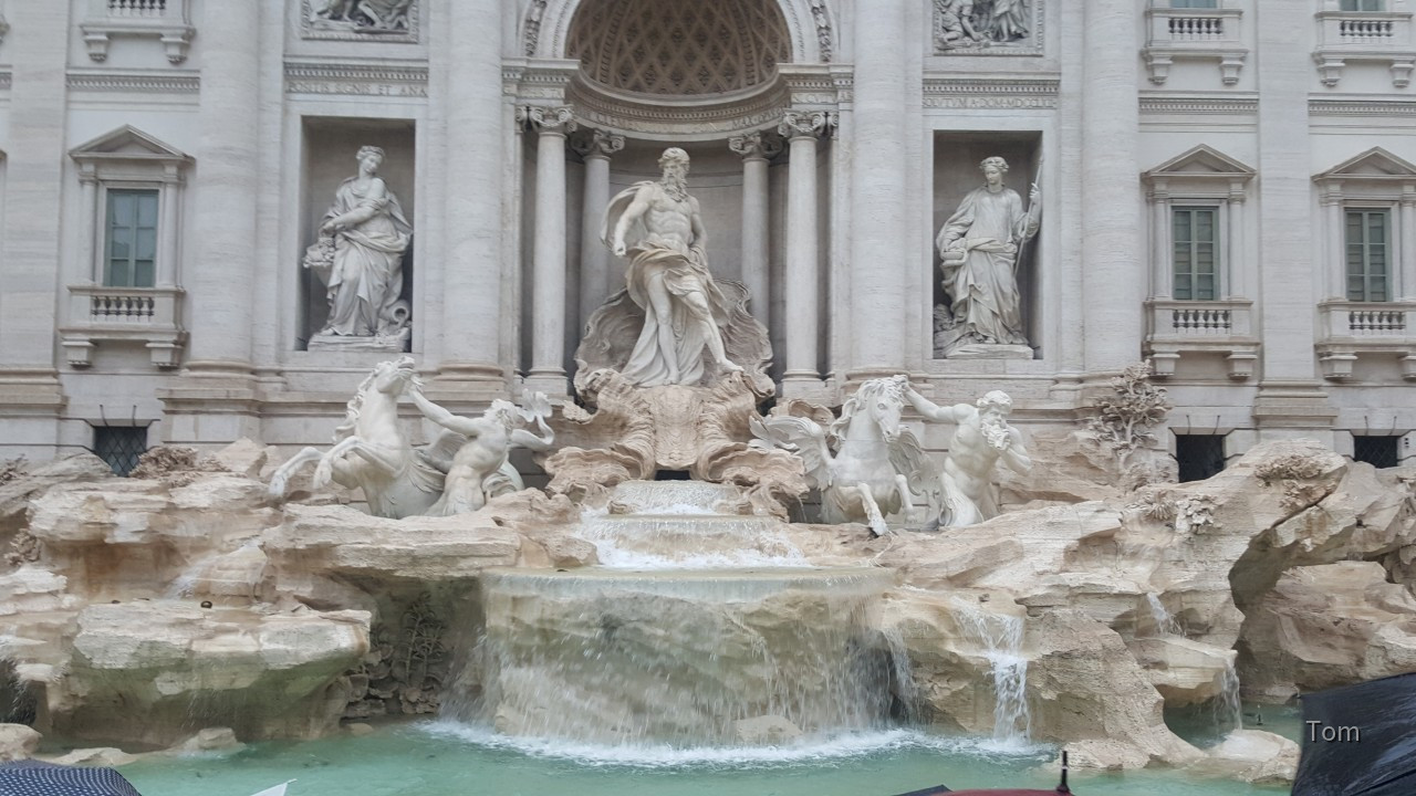 Rom- Der Trevi Brunnen