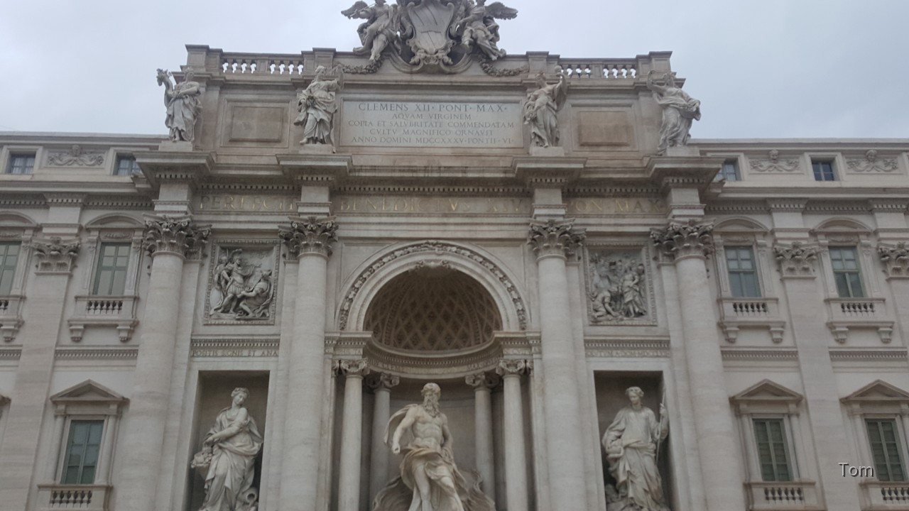 Rom- Der Trevi Brunnen