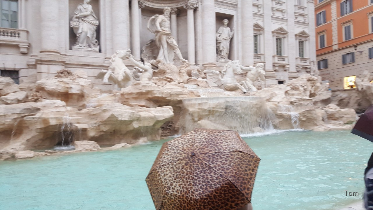 Rom- Der Trevi Brunnen